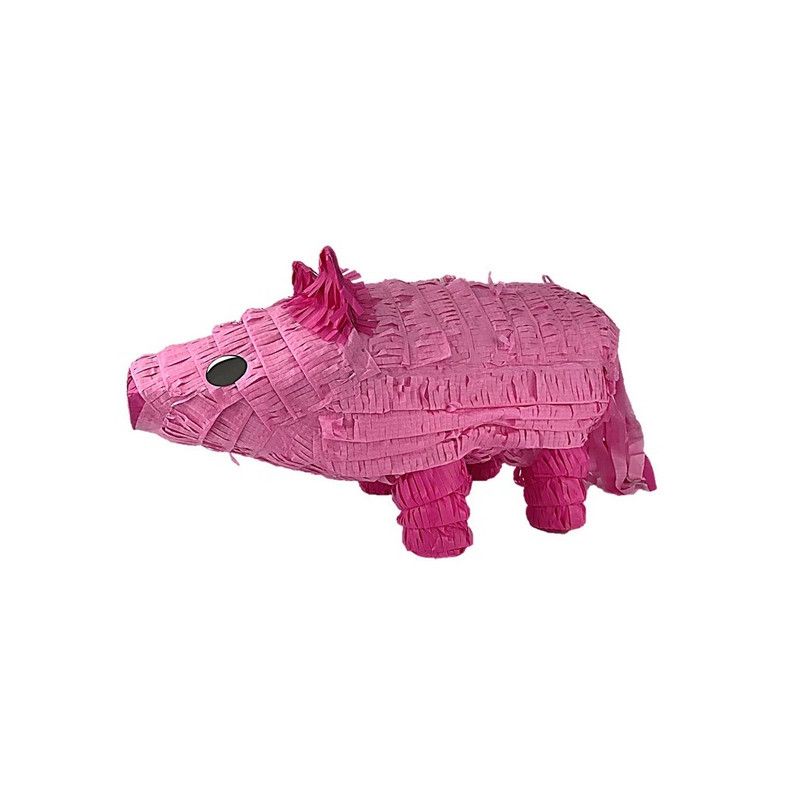 Pinata Cochon Rose A Tirer 46 Cm Deco Festive Anniversaire