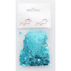 Confettis Joyeux Anniversaire 18 Gr Bleu Deco Festive