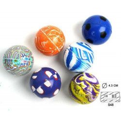 Balle super rebondissante 43 mm vendue par 48 Jouets et articles kermesse 23228