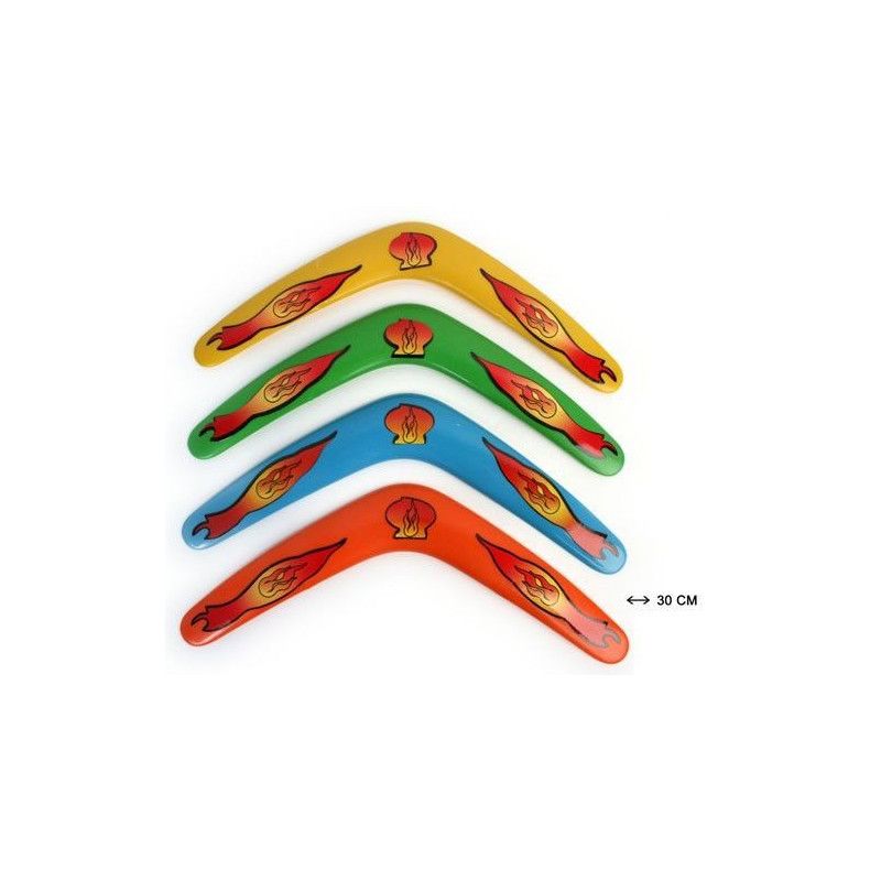 Boomerang 30 cm vendu par 48 Jouets et articles kermesse 23266-LOT