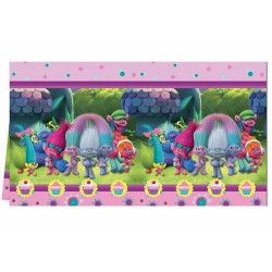 Nappe Plastique Anniversaire Trolls Deco Festive Izdeguiz