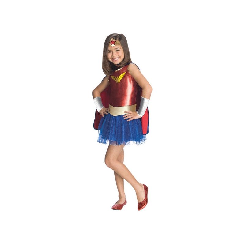 Déguisement classique Wonder Woman fille 7-9 ans • Déguisements IZD